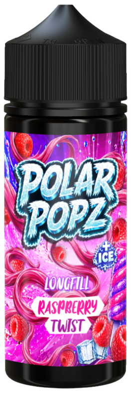 Polar Popz 120ml longfill vape bottle by Vapology