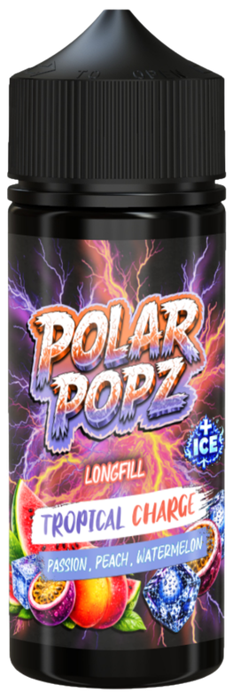 Polar Popz 120ml longfill vape bottle by Vapology