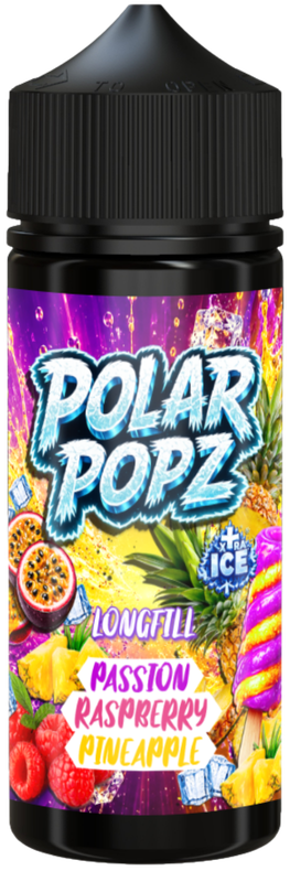 Polar Popz 120ml longfill vape bottle by Vapology